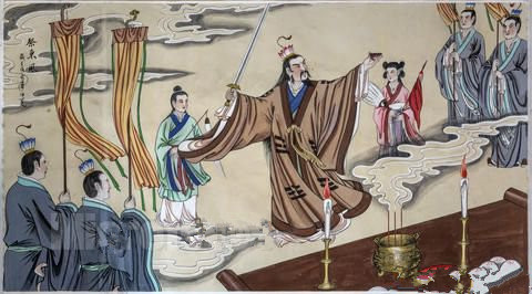 诸葛亮的故事之祭七星坛借东风